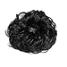 uxcell Women Hair Wave Scrunchie Bun Extensions Curly Ponytail Hairpiece Black