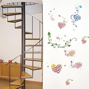 Best Wishes - Medium Wall Decals Stickers Appliques Home Decor