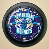 NBA New Orleans Hornets High-Definition Wall Clock