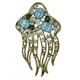 Gold Ocean Squid Brooches And Pins