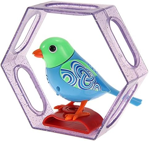 20 Songs Sound Voice Control Activate Chirping Singing Music Bird Funny Music Toy Kids Electric Bird Toy