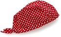 Playshoes Unisex - Kinder M&uuml;tze, gepunktet UV-Schutz nach Standard 801 und Oeko-Tex Standard 100 Kopftuch in rot mit wei&szlig;en Punkten 461037