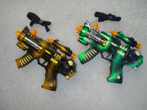 Space Commando Machine Gun Set