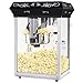 Great Northern Popcorn Black 8 oz. Ounce Foundation Movie Theater Style Popcorn Machine Top