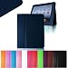 Fintie (Navy) Folio Leather Case Cover for iPad 4th Generation With Retina Display, the New iPad 3 & iPad 2 (Built-in magnet for sleep / wake feature)-9 color options