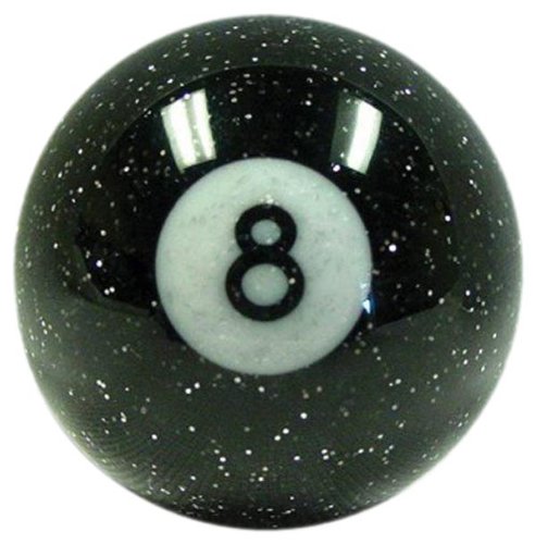 American Shifter 53781 Black 8 Ball Shift Knob with Metal Flakes American Shifter 53781 Black 8 Ball Shift Knob with Metal Flakes