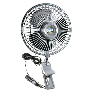 Peak PKC0JH 12 Volt 6" Clip-on Fan