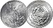 Mexico Silver Onza, Troy Ounce of Silver 1986 Libertad
