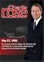 Charlie Rose with Carl Sagan; Todd Solondz; Gerald Uelmen (May 27, 1996)