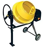 Buffalo Tool 3.5 CF Cement Mixer - Yellow