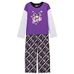 Girls' Skelanimals 2-piece Pajama Set - Purple