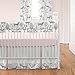 Carousel Designs Pink and Gray Woodland Crib Rail Cover