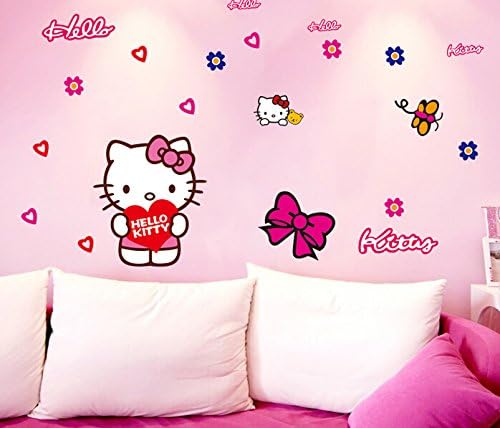 Sticker Hello Kitty Removable Vinyl Wall Sticker