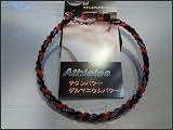 Big Save  Titanium Baseball / Softball Necklace Red / Black 20 INCH
