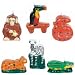 Jungle Safari Animal Cake Candles 6ct