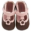 Robeez Mini Shoez Posey T-Strap (Infant/Toddler),Brown,3-6 Months (2 M US Infant)
