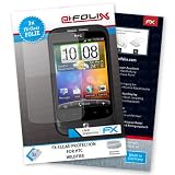 atFoliX Displayschutzfolie f�r HTC Wildfire (3 St�ck) - FX-Clear: Displayschutz Folie kristallklar! H�chste Qualit�t - Made in Germany!von "Displayschutz@FoliX"