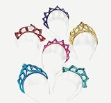 Sequin Princess Tiara Headbands (1 dz)