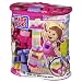 Megabloks 80pc Lrg Mega Bloks Bag Pink