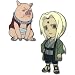 Naruto: Tsunade and Tonton Anime Pin Set