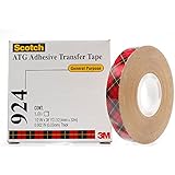Scotch ATG Adhesive Transfer Tape 924 Clear
