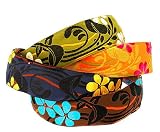 L. Erickson USA Ribbon Headband - Plumeria