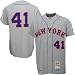 New York Mets Jerseys : Mitchell & Ness New York Mets #41 Tom Seaver 1969 Road Grey Authentic Throwback Jersey