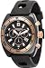 Zodiac Men's Swiss Desert Falcon Chronograph Black Rubber Band Watch ZO4508