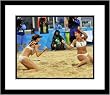 Misty May-Treanor & Kerri Walsh 2008 Olympics Beach Volleyball Framed 8x10 Photograph Gold Medal Cel