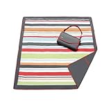 Essentials Blanket - Charcoal Stripe