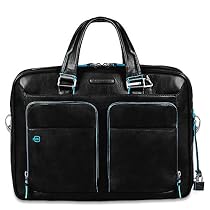 Piquadro Portfolio Computer Briefcase with iPad Compartment
