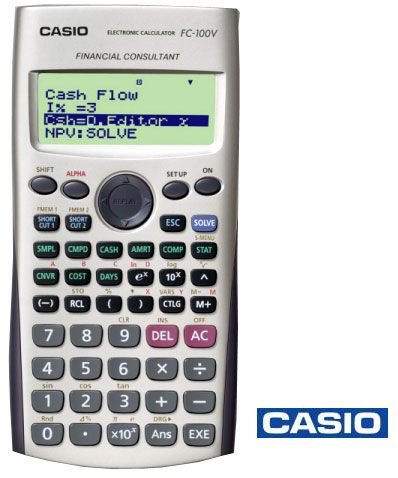 Childrens Toyshop  Electronics : Casio Calculator Scientific Battery-power Multifunction 10 Digit 72x129x9mm Ref FC100