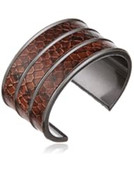 House of Harlow 1960 Serene Serpentine Triple Cuff Bracelet, 2.38"