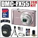 Panasonic Lumix DMC-FX55P 8.1MP Digital Camera (Pink) + 2GB Accessory Kit