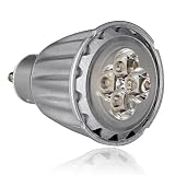 Lighting EVER Brightest 7 Watt GU10 LED Bulb, Replace 60W Halogen Bulbs, Resecced Lighting, Track Lighting, Warm White