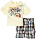 Calvin Klein Baby-boys Infant 2 Piece Short Set