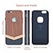 iPhone 6 Plus Case,Slicoo Unique Handmade Natural Wood Slim Hard Cover Wooden Protective Case for iPhone 6 Plus / Apple iPhone 6S plus (Rosewood)