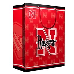 Nebraska Cornhuskers NCAA Medium Gift Bag (9.75 Tall) by Pro Specialties Group
