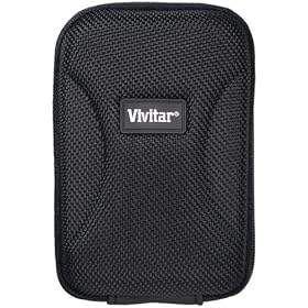 Vivitar VIV-HSC-4-BLK Hard Shell Case, Small for Cameras - Black