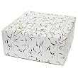 Gold Bamboo - Set of 4 Two Piece Gift Boxes (8" x 8" x 3.5")