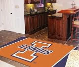 University of Illinois Fighting Illini 5' x 8' Area Rug