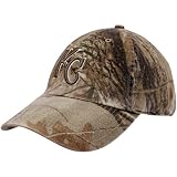 MLB '47 Brand Kansas City Royals Real Tree Camo Franchise Fitted Hat (Small)