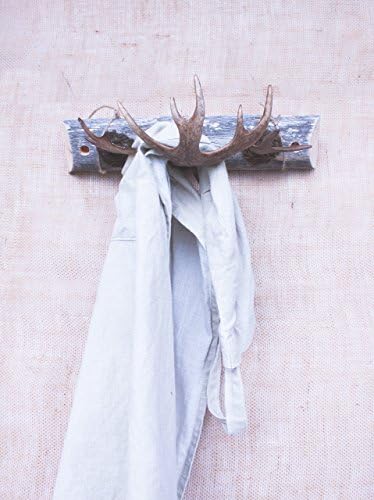 Real Reindeer Antler Coat Rack from organic materials