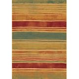 Contemporary Area Rug, Dynamic Rugs Eclipse Collection 3'11x5'7 Multi by 