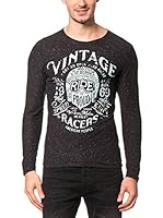 AMERICAN PEOPLE Camiseta Manga Larga Thomson (Negro)