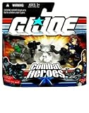 GI Joe Combat Heroes Snake Eyes & Timber the Wolf & Zartan Figure SetIMAGE