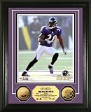 Highland Mint NFL Baltimore Ravens Ed Reed 24KT Gold Coin Photomint