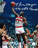 Elvin Hayes Signed Washington Bullets 8x10 Photo - 1978 NBA Champs