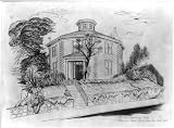 Old San Francisco, 1946. Octagonal house - Lough & Union Sts - built 1864 (Reprint 24
