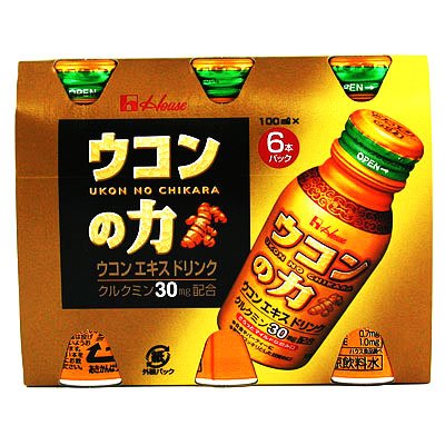 ウコンの力 ウコンエキスドリンク 6本パック（100mLX6本）